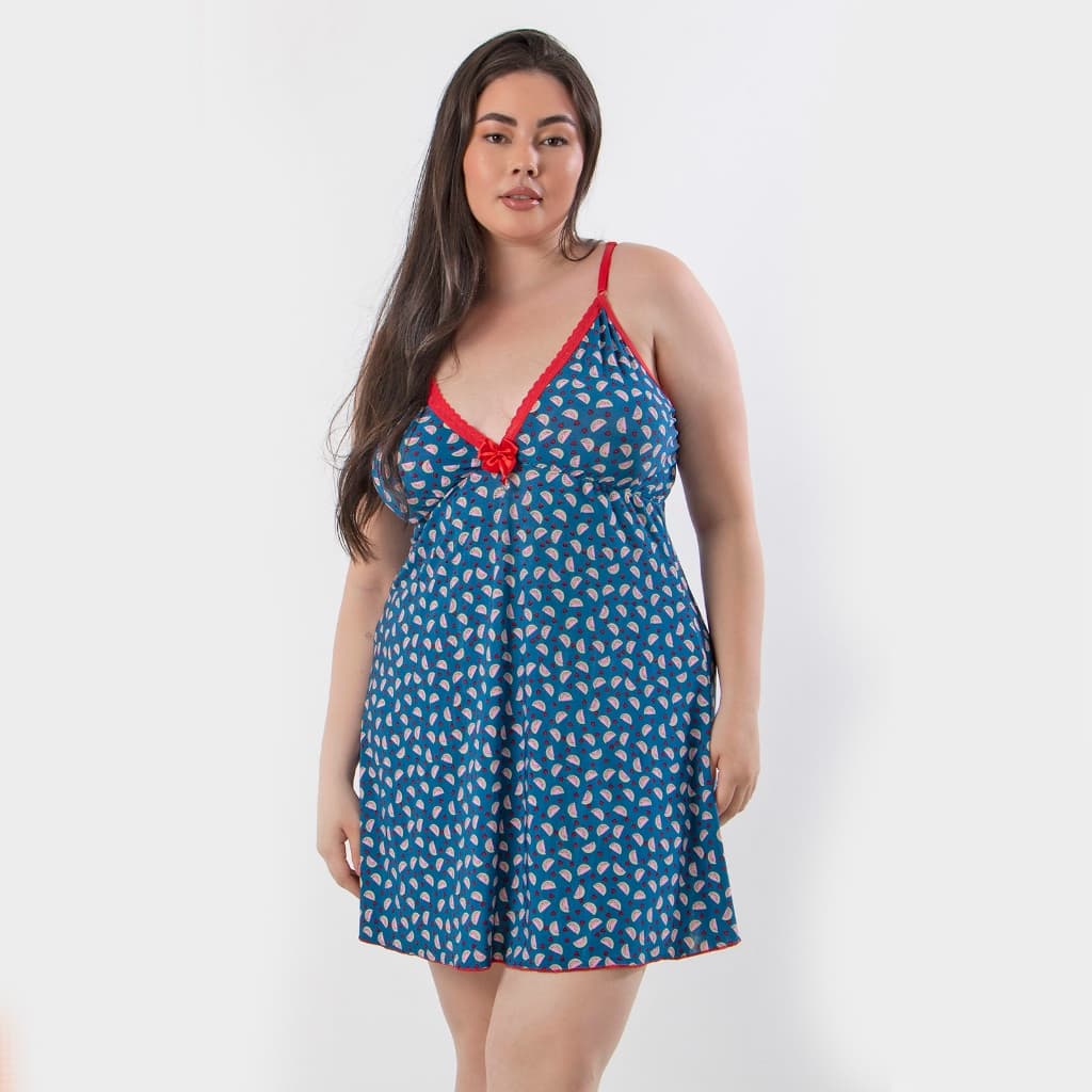 Camisolas Plus Size Linha Noite liganete Estampas Variadas