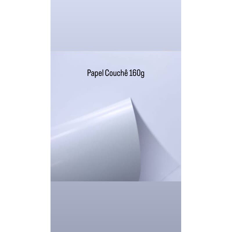 Papel Chouchê brilho 160g