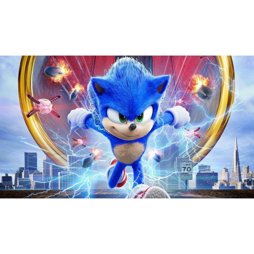 Painel festa decorativo so um bolinho Sonic