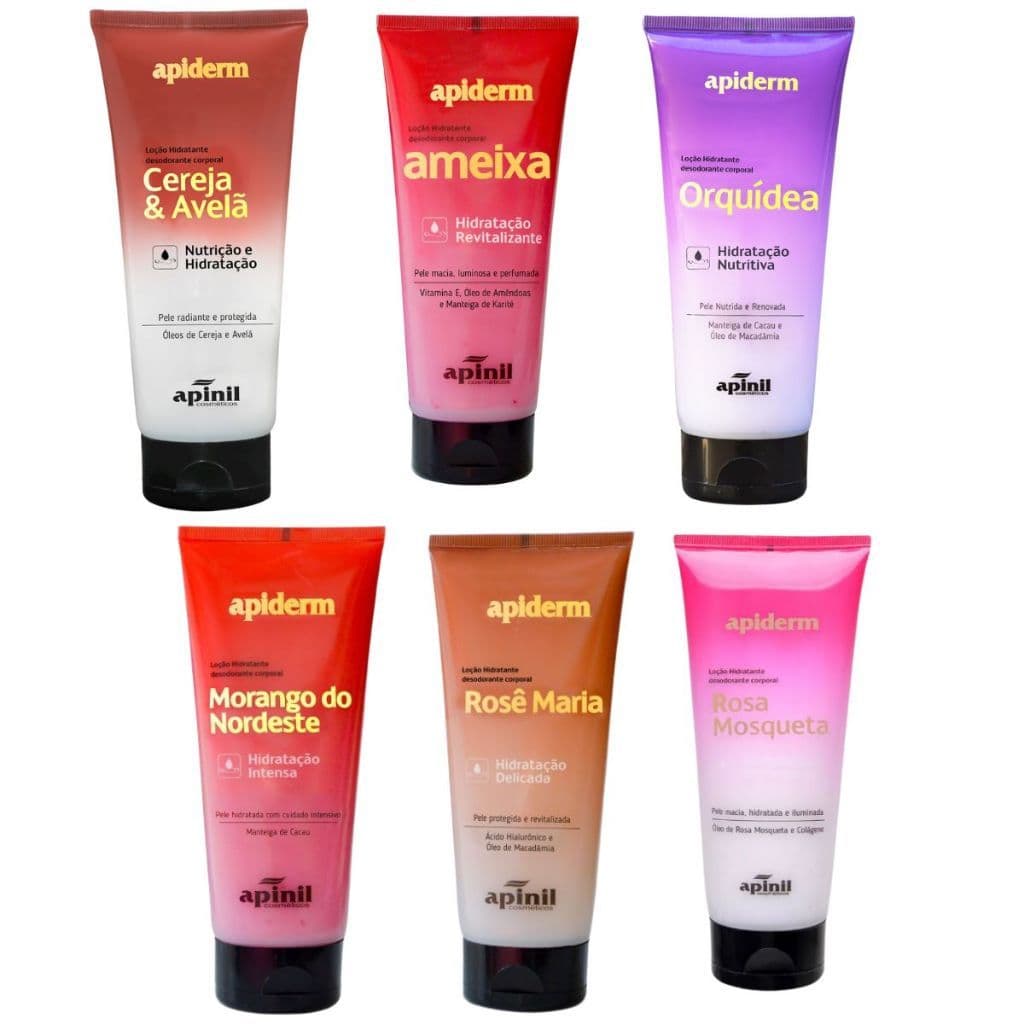 Hidratante Desodorante Corporal -190gr Apinil- Delicada, Intensa e Revitalizante