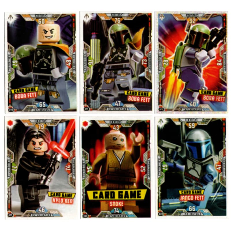200 Card Lego Star Wars TCG Card Game Cartinhas Lego Star Wars Cards