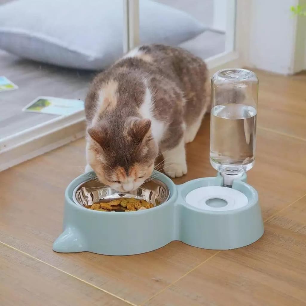 Alimentador e Bebedouro Automático Para animais de estimação pet Cachorros E Gatos