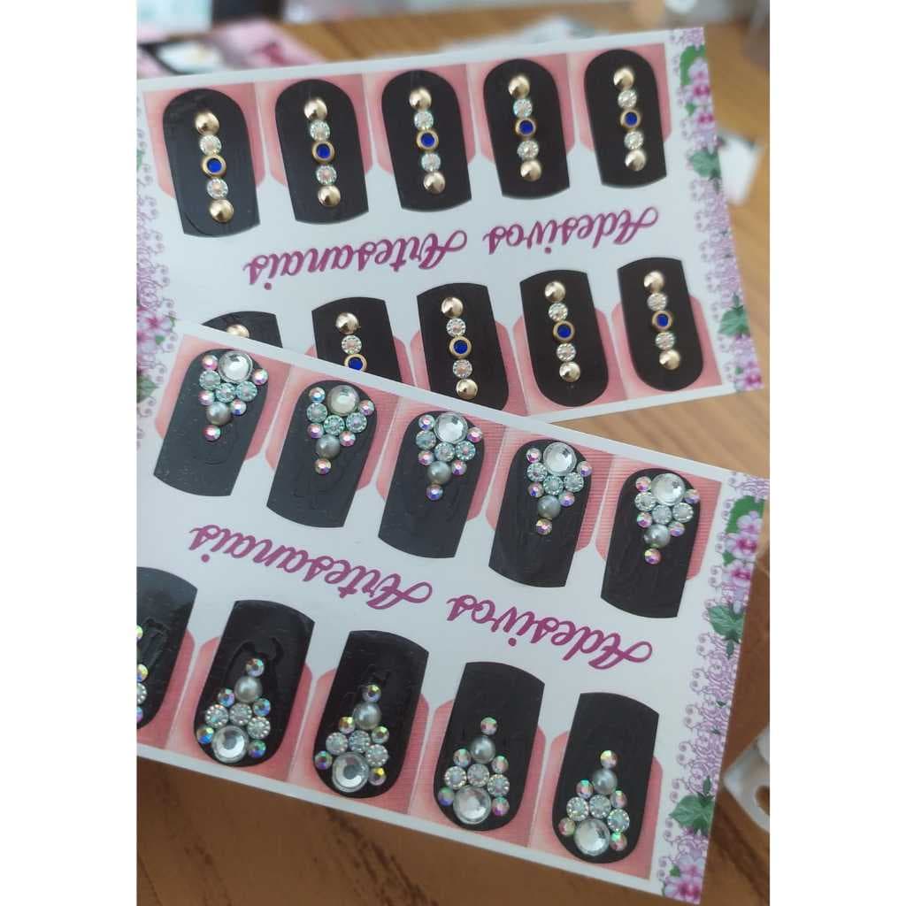 Kit 10 Pares de joias de Unhas - 20 unidades