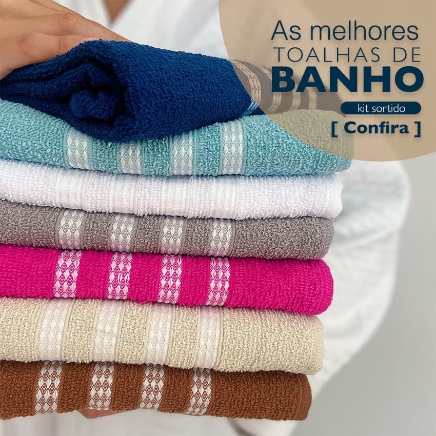 Toalha de banho Nina 1.20x60 100% algodão