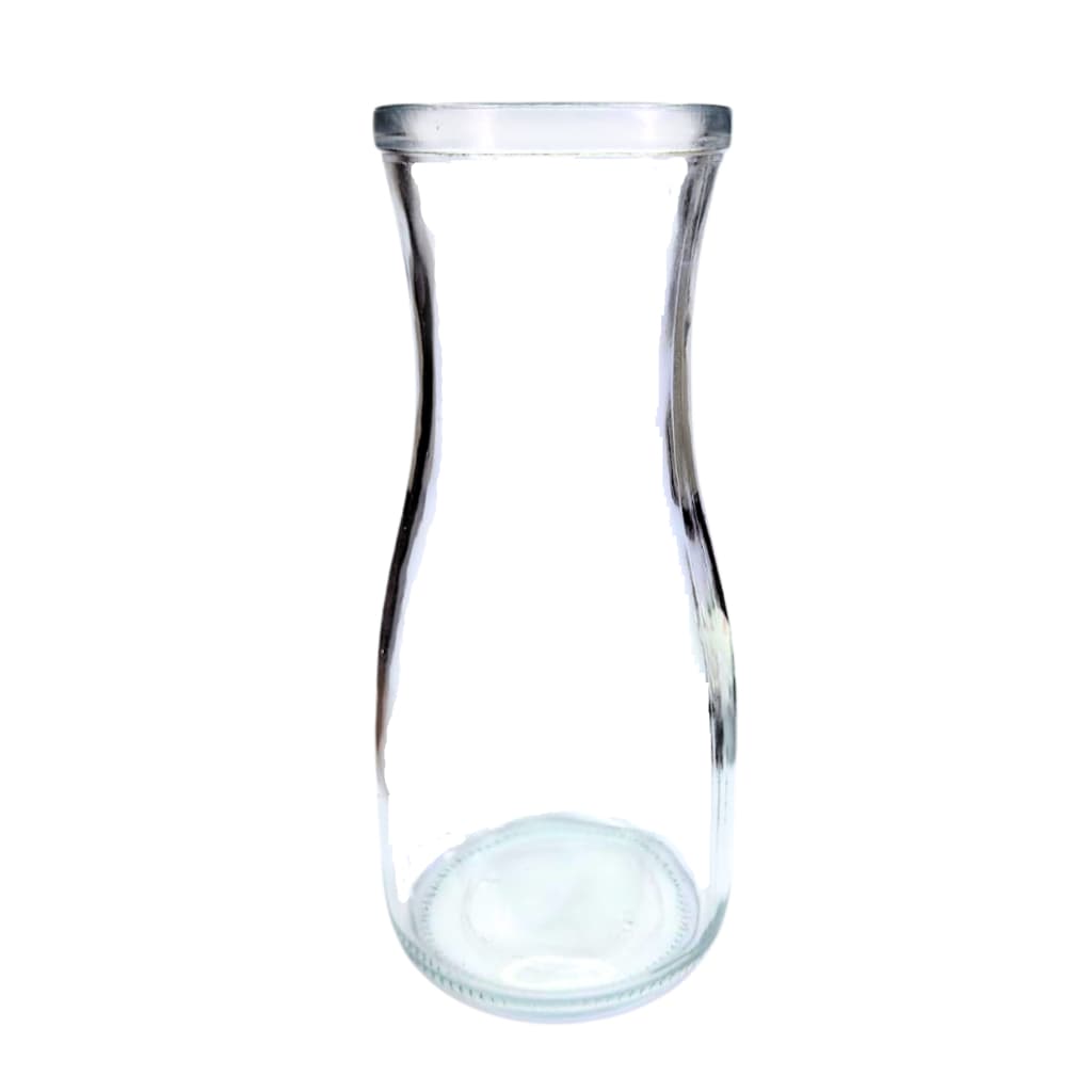 Vidro 500ml jarra terrario centro de mesa transparente suqueira