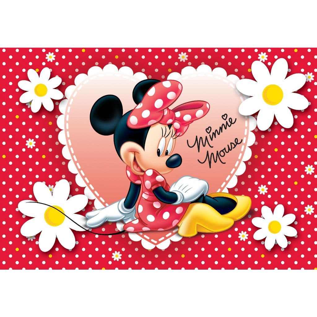 Painel festa decorativo só um bolinho aniversario minie mouse turma da minnie
