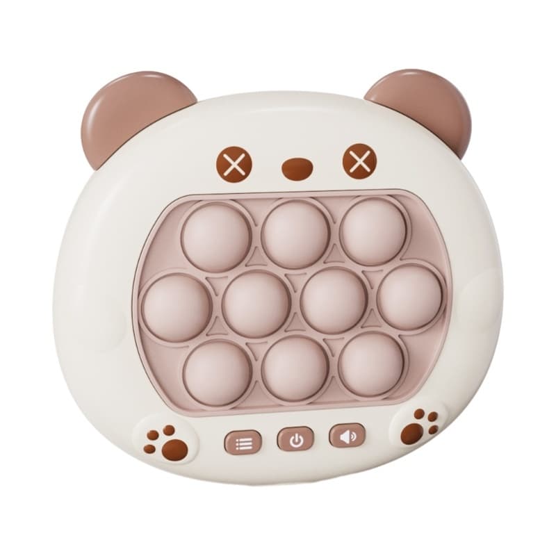 pop it eletronico Brinquedo de alívio grande do estresse, LANÇAMENTO 2024 urso marrom
