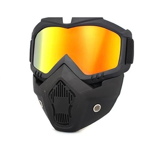 Nova Máscara Óculos Protetor Motociclista Motocross Moto Capacete Bike Jet-Ski