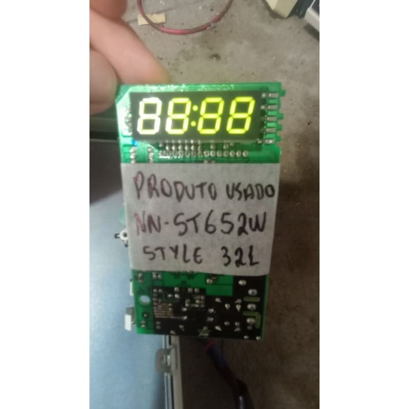 Placa Eletrônica Microondas Panasonic NN-ST652WRUN e NN-ST652WRUK (LER DESCRIÇÃO)