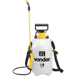 Pulverizador Lateral 5 Litros, Com Compressao Previa Pl 005 Vonder Vonder