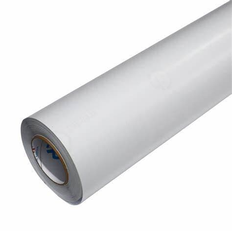 Bobina papel kraft 33cm branco aprox 65 metros
