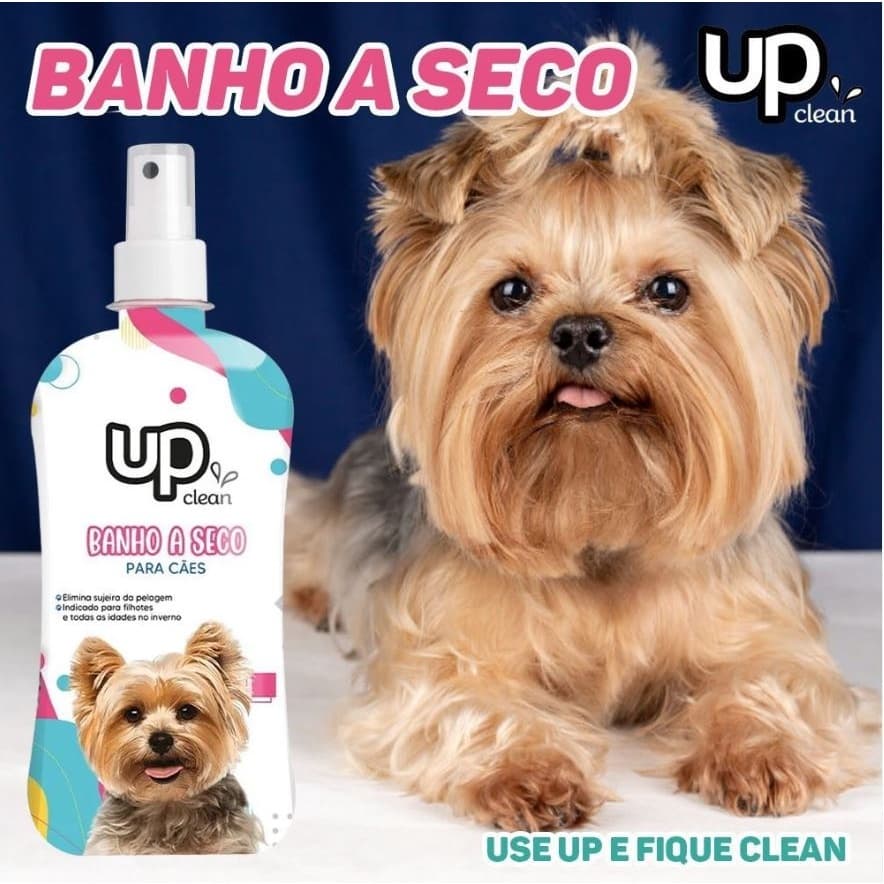 Banho a Seco Para Cães UP Clean 500ml - Neutraliza Odores