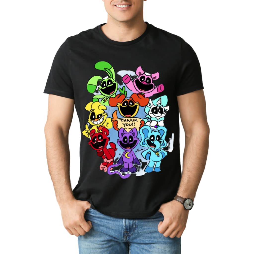 Camisa-Camiseta Poppy Playtime Game jogo Infantil e Adulto 100% Algodão Envio imediato Blusa unissex