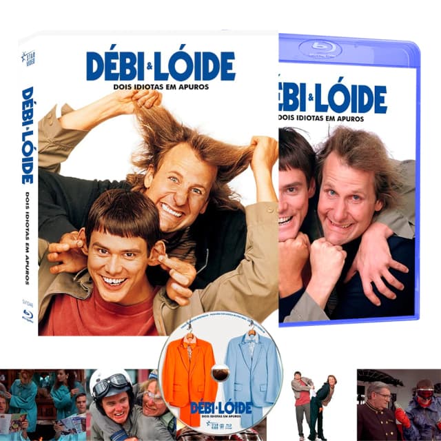 Blu-ray Debi e Lóide - Jim Carrey - Ed. de Colecionador