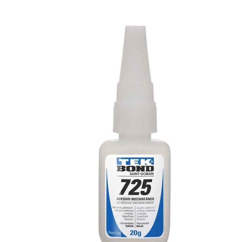 Cola Líquido Tekbond COLA INSTÂNTANEA 20G 725 BAIXA VISCOSIDADE