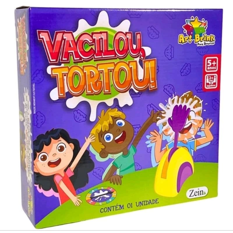 vacilou tortou,torna na cara para todas crianças