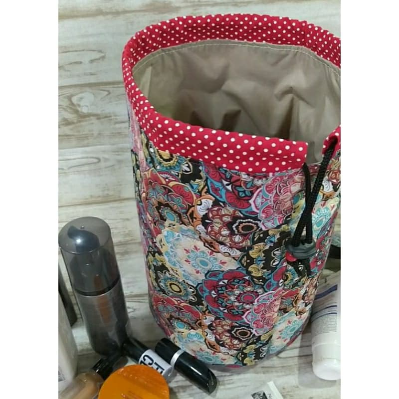 Nécessaire bolsa organizadora de mala viagem para maquiagem cosméticos