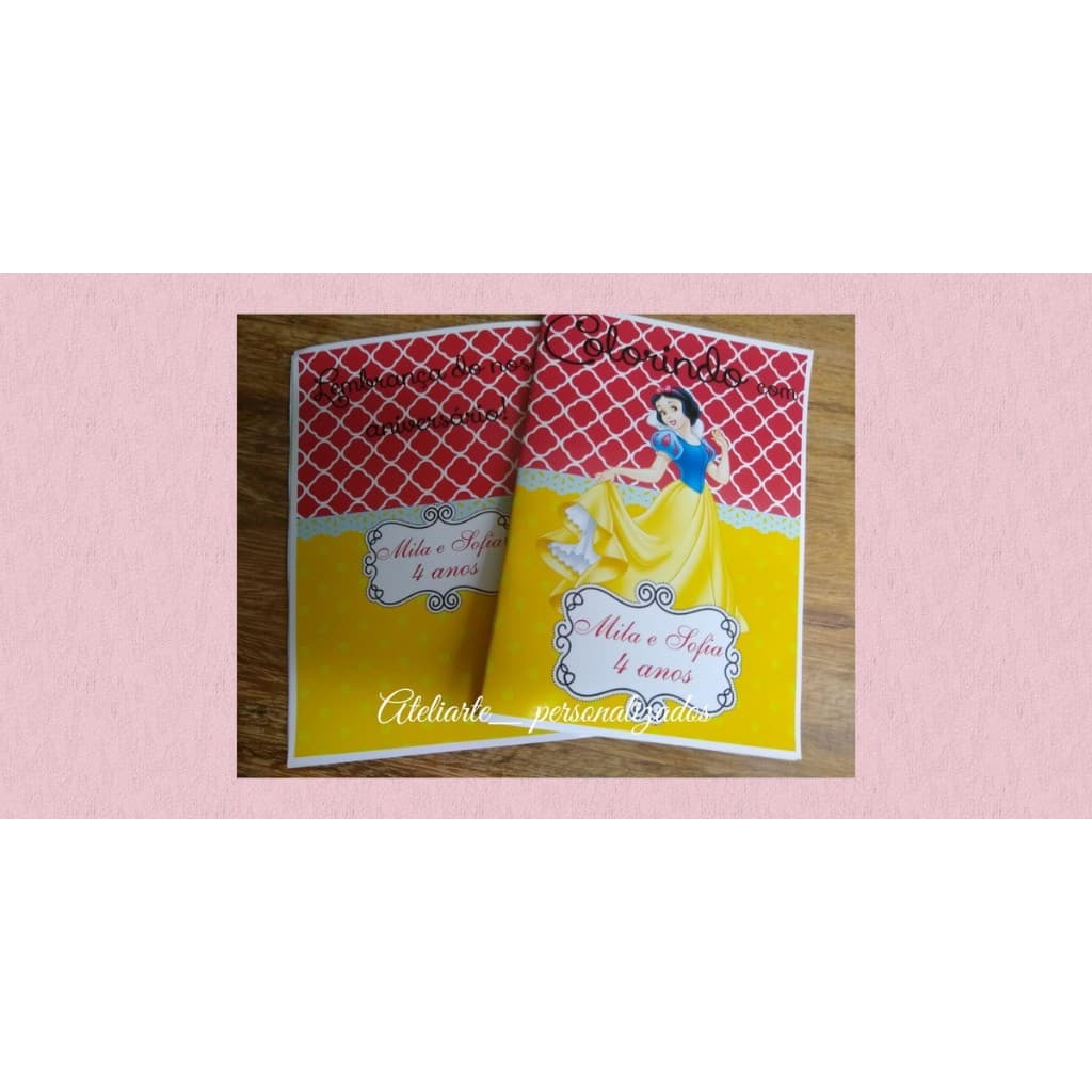 REVISTINHA REVISTA PERSONALIZADA BRANCA DE NEVE