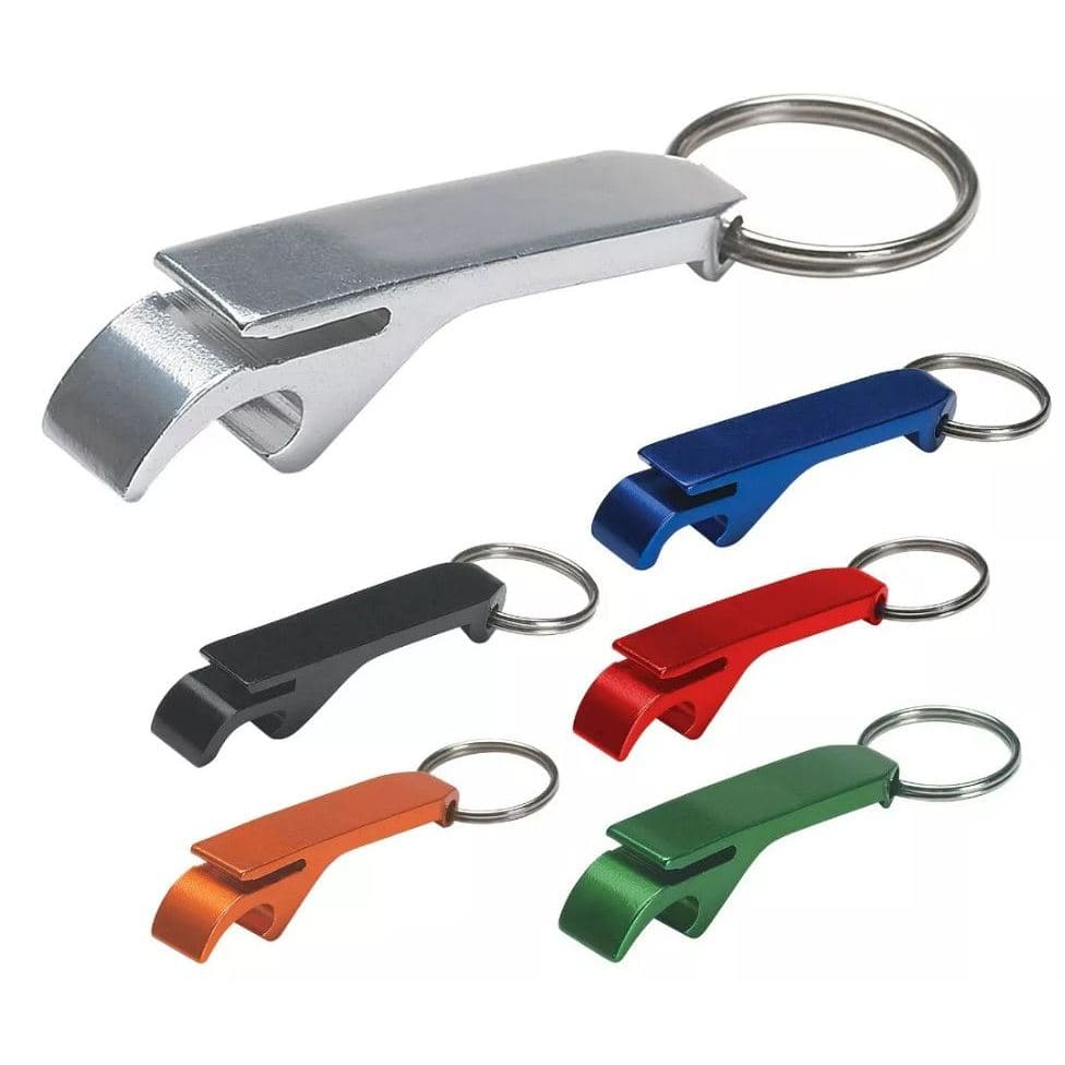 12 Chaveiro Abridor Garrafa 6cm Metal (12 unidades)