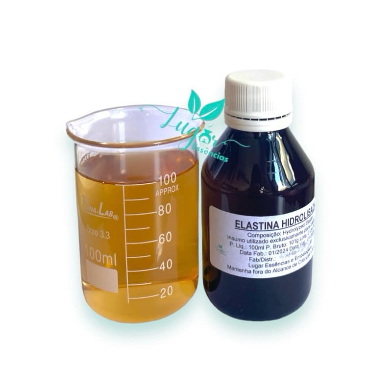 Elastina Hidrolisada 100ml - Uso Cosmético