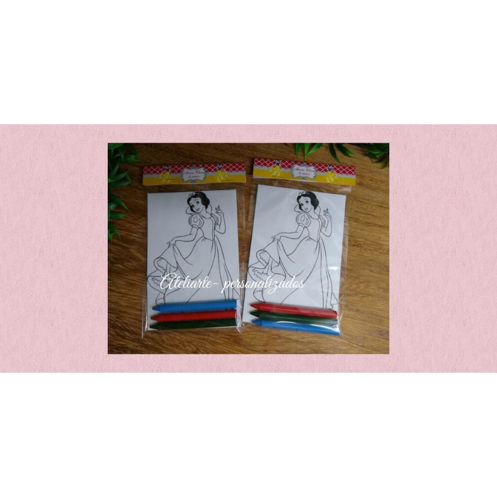 KIT COLORIR BRANCA DE NEVE