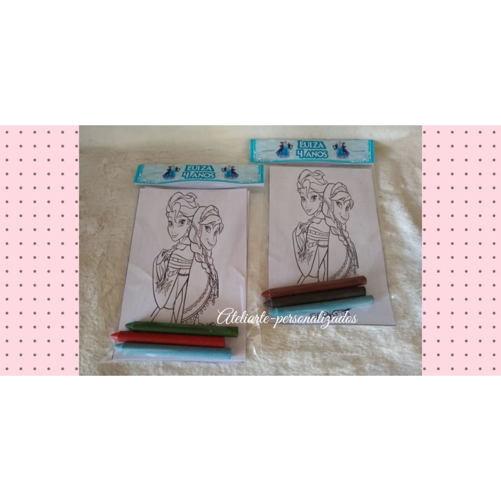 KIT COLORIR FROZEN
