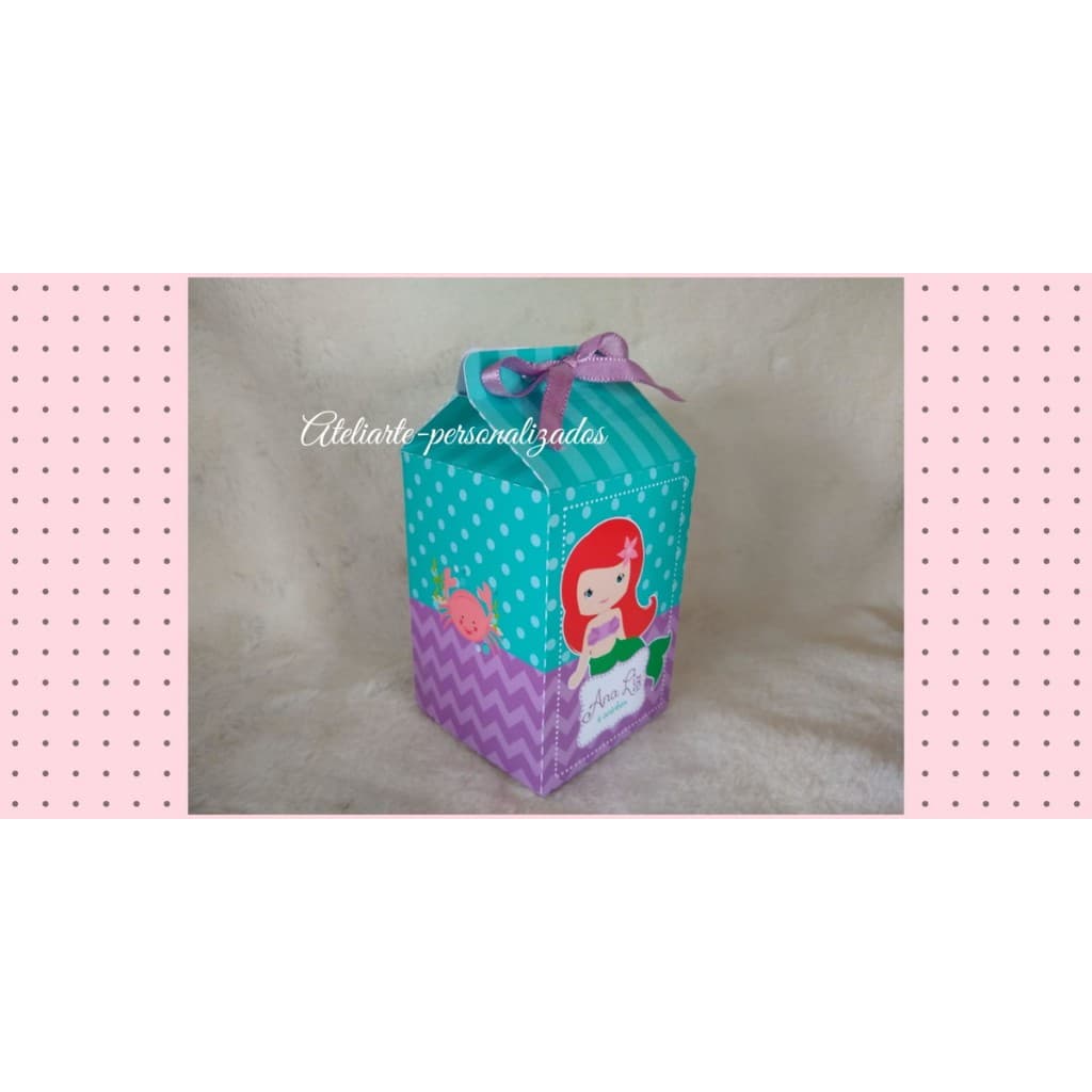CAIXA MILK PERSONALIZADA SEREIA