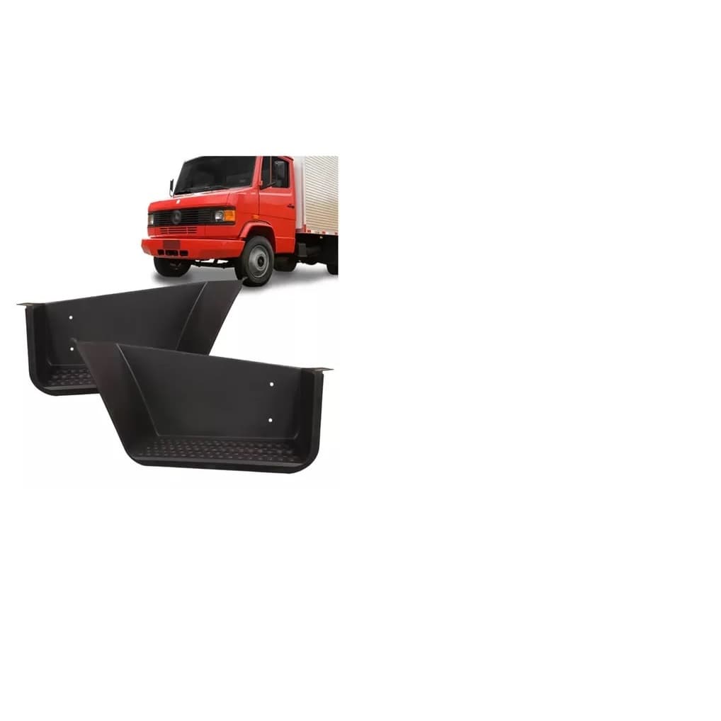 Par Revestimento Estribo Esq+dir mb 709/710/1618/1935 Preto