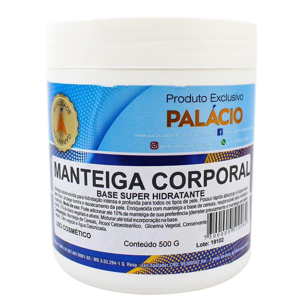 Manteiga Corporal (Base Super Hidratante) – 500 g