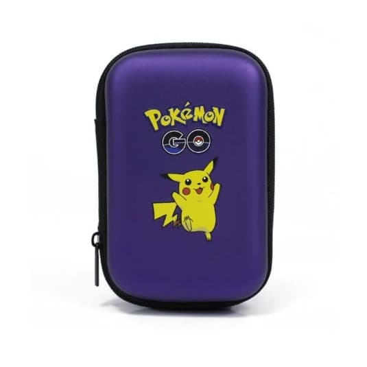 Estojo Case Porta Cards Cartas Pokemon Go Pikachu Portátil