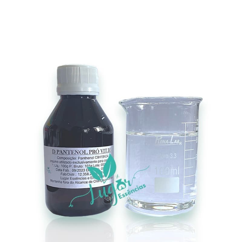 D Pantenol (Vit B5) 100g - Uso Cosmético