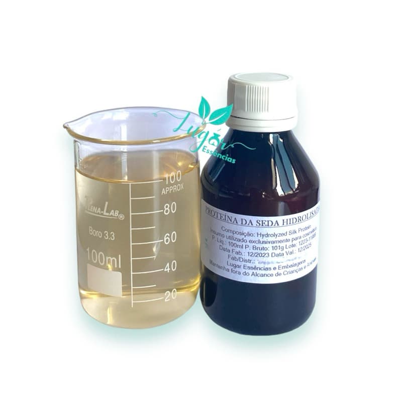 Proteína da Seda 100ml - Uso Cosmético