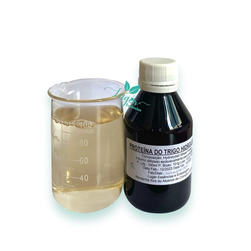 Proteína Hidrolisada do Trigo 100ml - Uso Cosmético