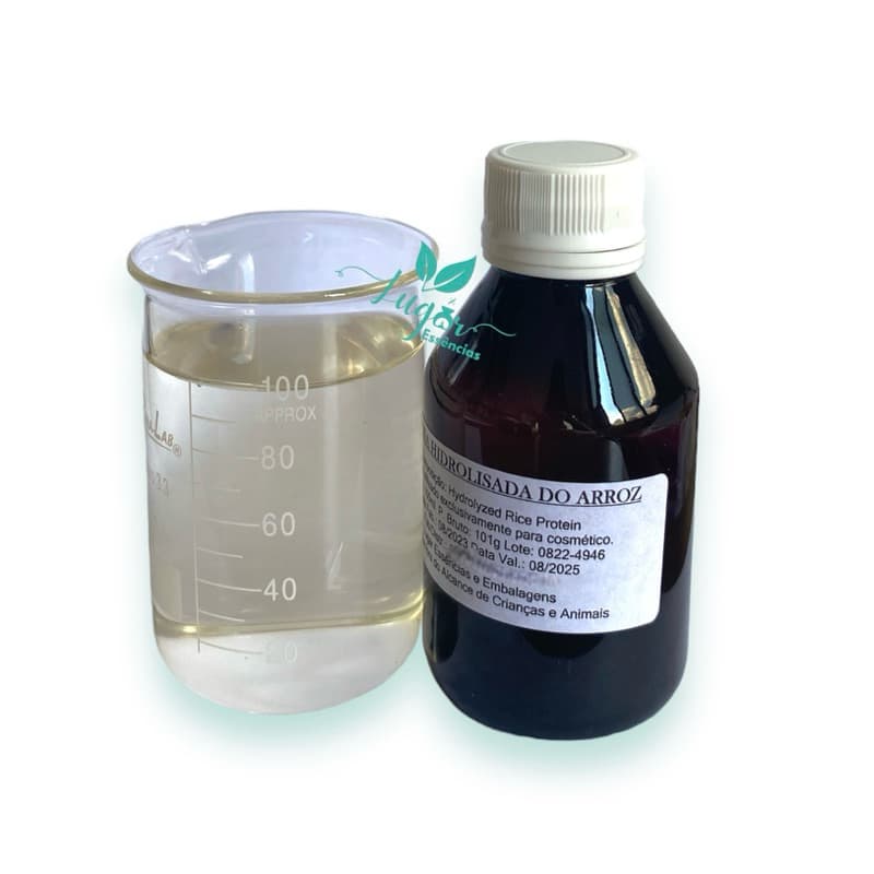 Proteína Hidrolisada do Arroz 100ml - Uso Cosmético