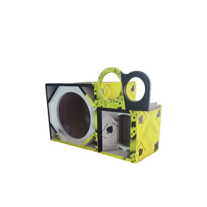 Caixa Kit 4 vias Grave de 12" / 15" ou 18" Médio grave  suporte corneta e tweeter