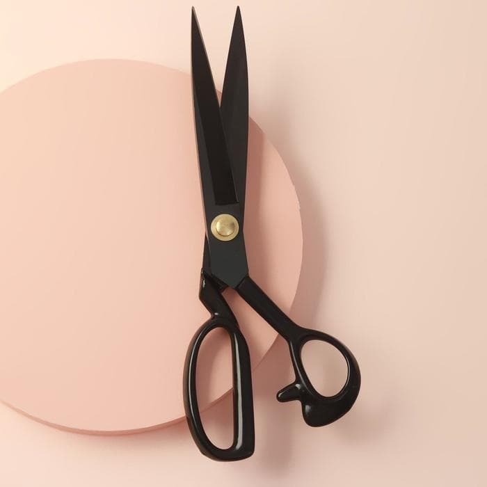 Tesoura Alfaiate Profissional 12 Polegada Titânio Tesoura De Alfaiate Costura Profissional Patchwork Para Tecido Tesoura De Titânio Titanium De corte alfaiataria corte e costura tesoura 12 polegada titânio é um material de alta durabilidade