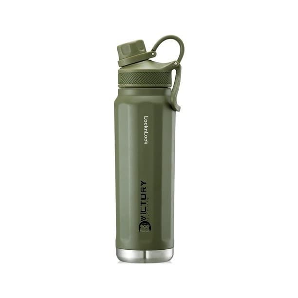 Garrafa Térmica Grande Capacidade Esportiva  De Portátil 800ml