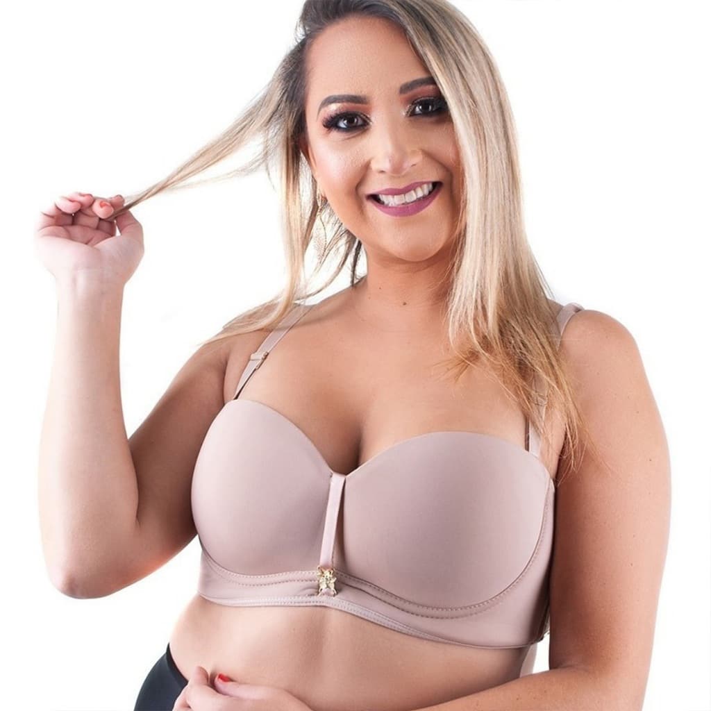 Sutiã Liso Com Bojo Moda Íntima Soutien Modelador