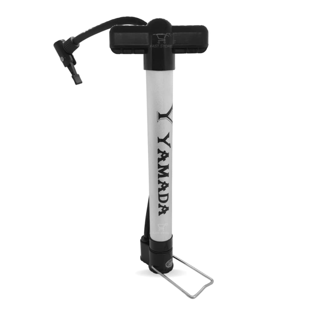 Bomba De Encher Pneu De Bike Alumínio 30cm De Chão Yamada Mtb Speed Resistente