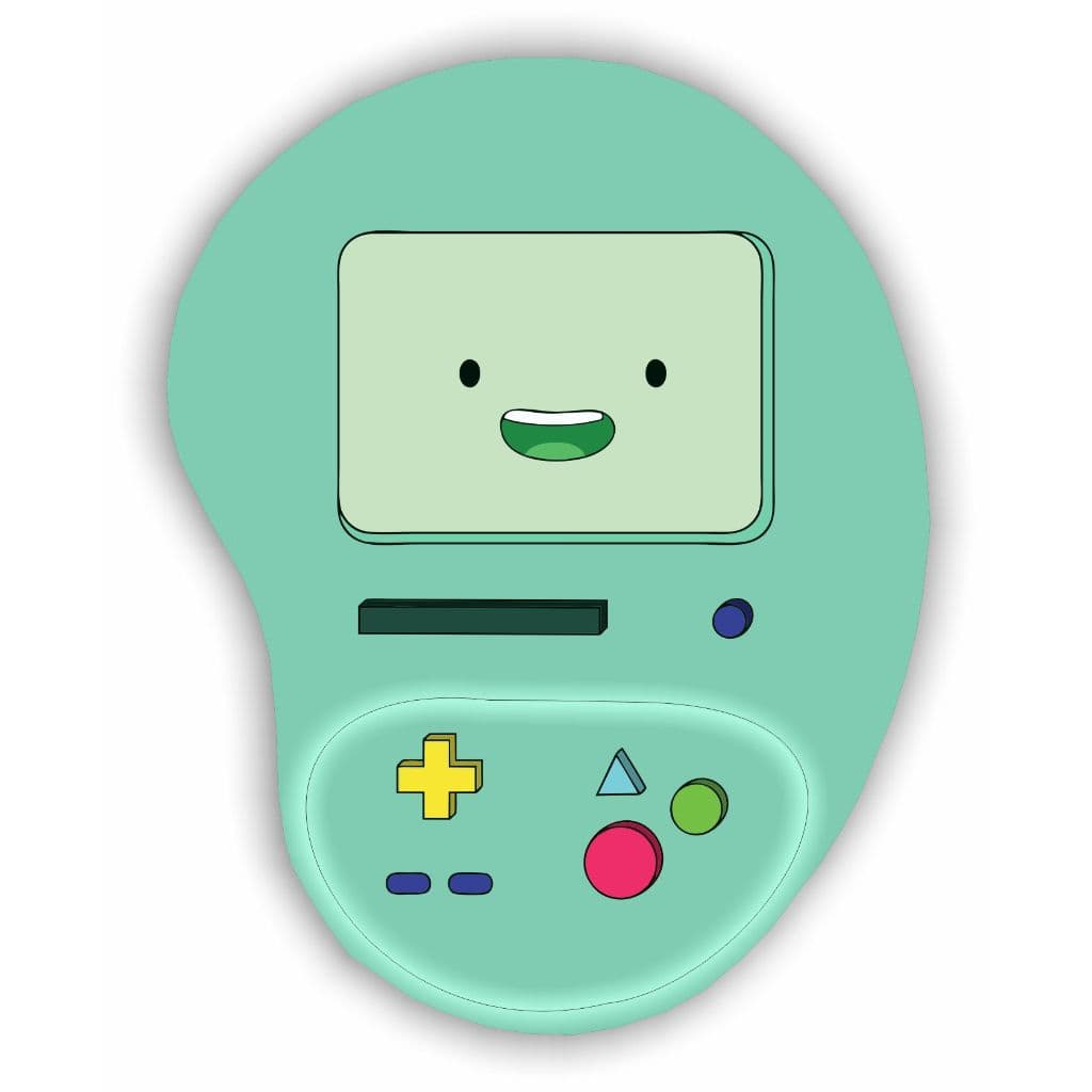 Mousepad com apoio - Mini game verde retrô Geek