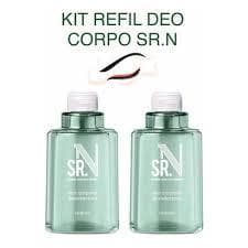 Natura Refil Deo Corporal Sr N Kit C/ 02 Unidades 100ml Cada