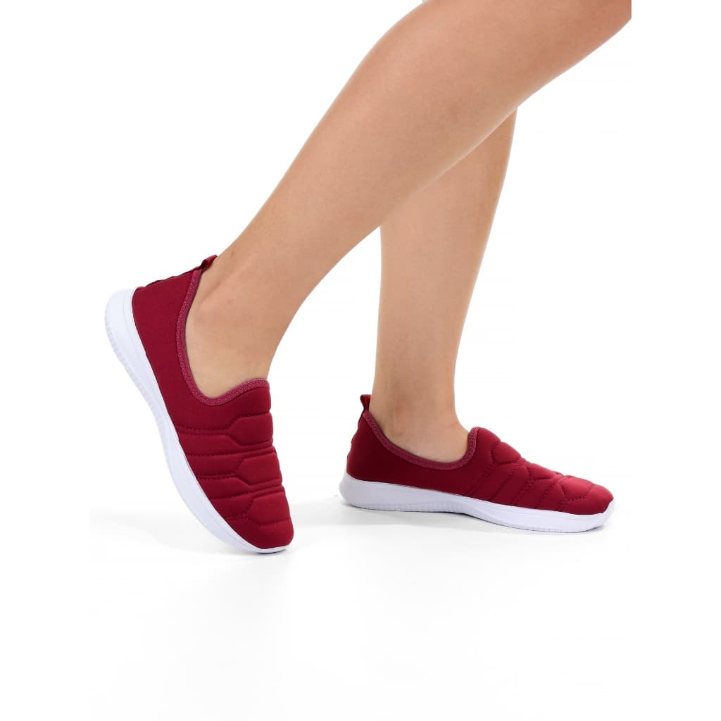 Tênis Feminino Calce Fácil Leve Flexível Confortável