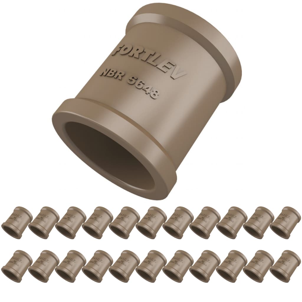 Luva Pvc Soldável Cola De 20mm 20 unidades