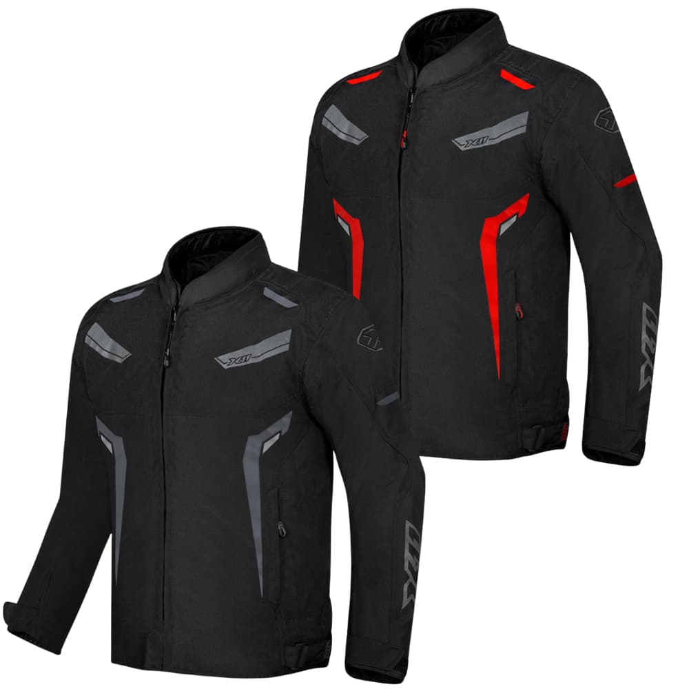 Jaqueta Masculina para Motociclista Com Proteções Original X11 Modelo One Sport 100% Impermeável