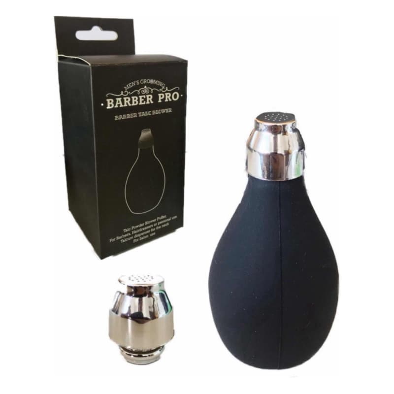 Talqueiro Barbearia Bombimha De silicone Pó Talco Borrifador