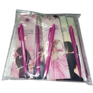 KIT com 150 Marca páginas + 150 canetas de mulher virtuosa - dia da mulher - 08 de março - mulher virtuosa