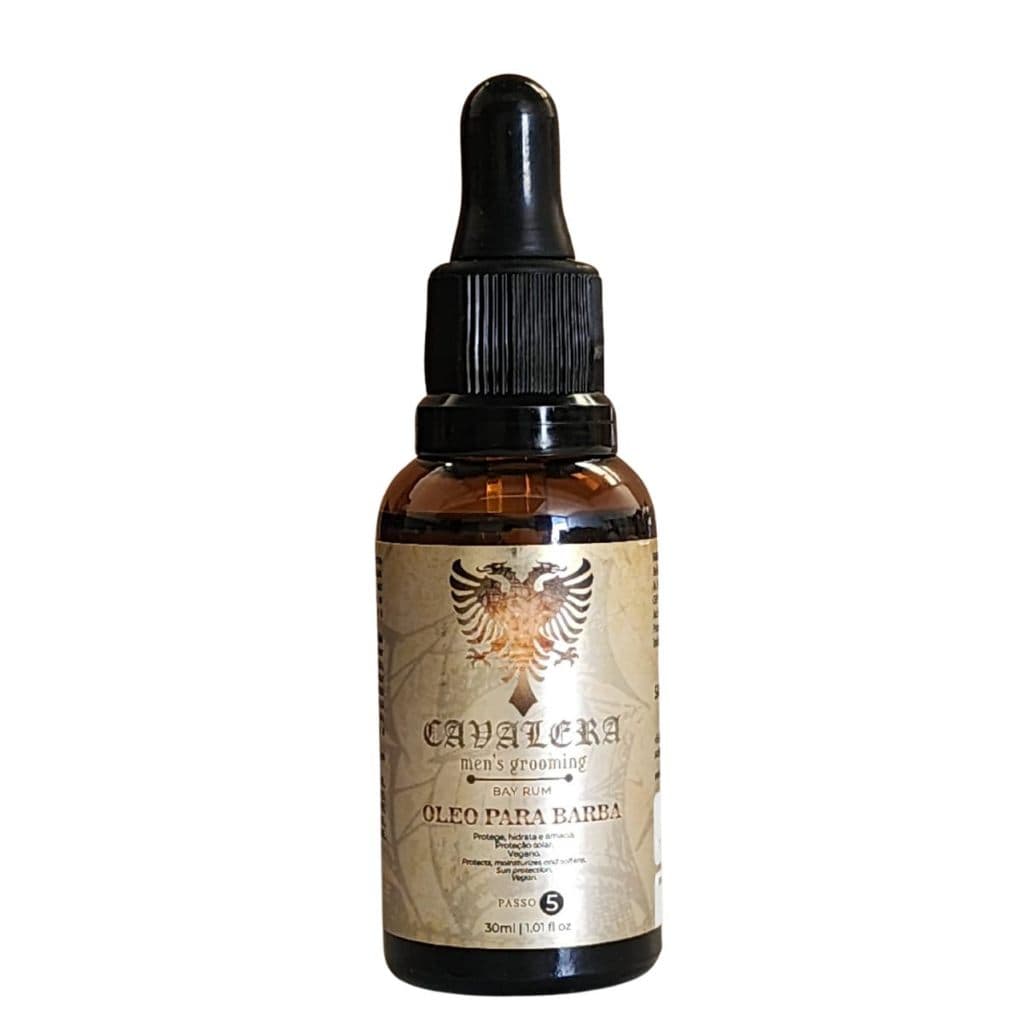 Cavalera Óleo Para Barba Bay Rum 30ml