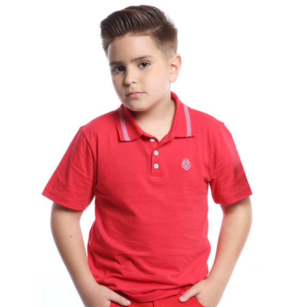 Camiseta Polo Manga Curta Diversas Cores Linha Premium