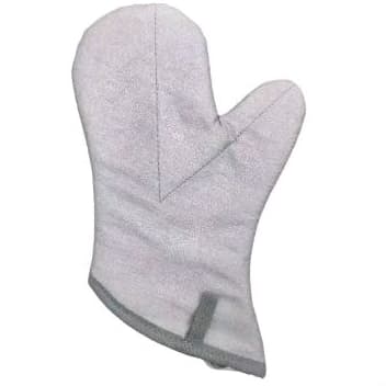 Luva térmica cozinha cano curto alta temperatura anti chamas algodão metalizado 28cm