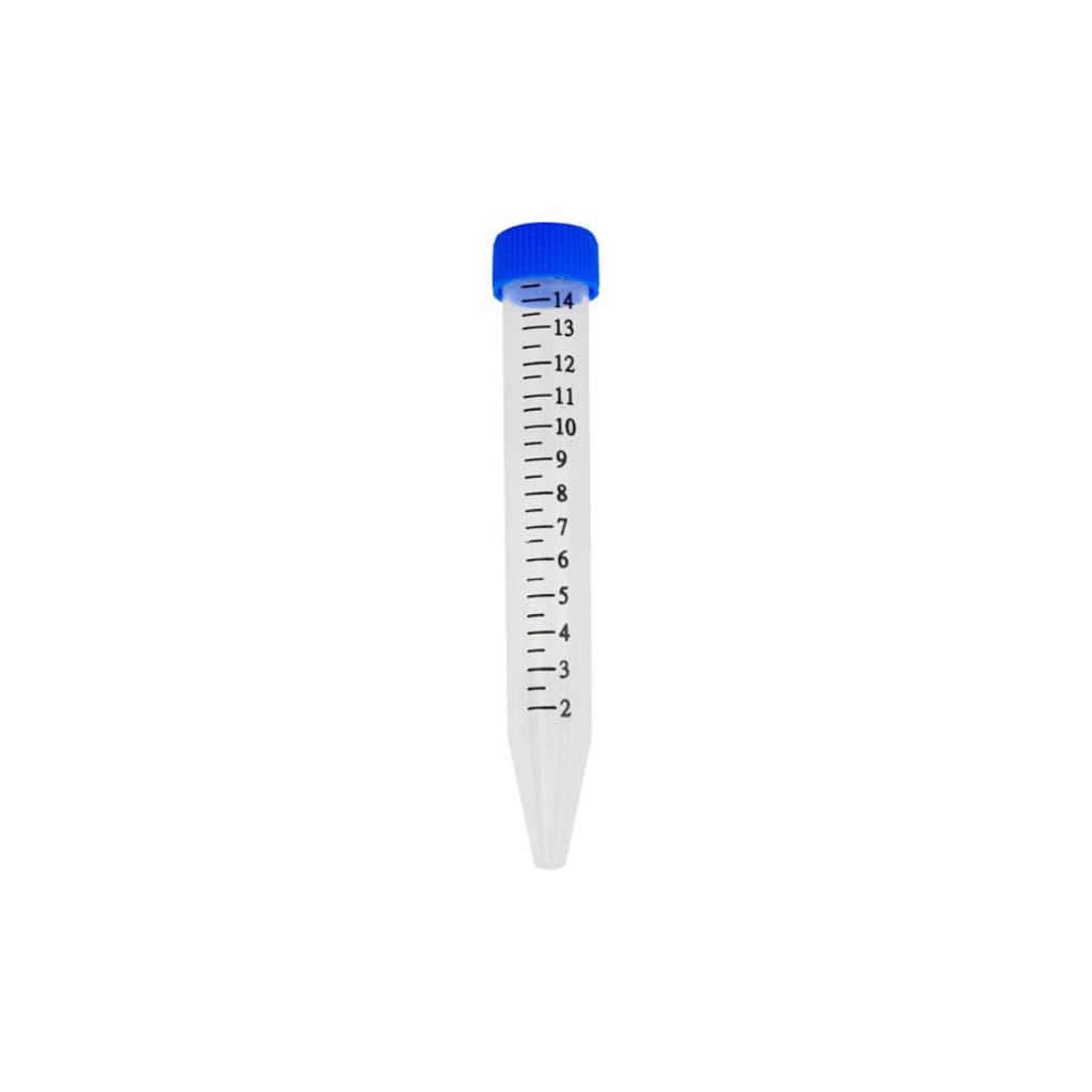 Tubo Centrifugação 15mL Tipo Falcon 100 Unidades Biologia Molecular Laboratório